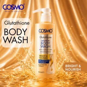 GLUTATHIONE SERUM-IN BRIGHT & NOURISH BODY WASH 500ML