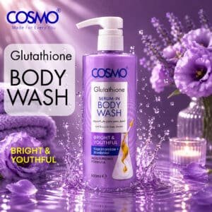 GLUTATHIONE SERUM-IN BRIGHT & YOUTHFUL BODY WASH 500ML