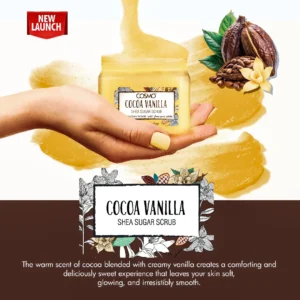 BODY SHEA SUGAR SCRUB COCOA VANILA 450G
