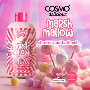 DELICIOUS BODY SHOWER & BATH GEL MARSH MALLOW 500ML
