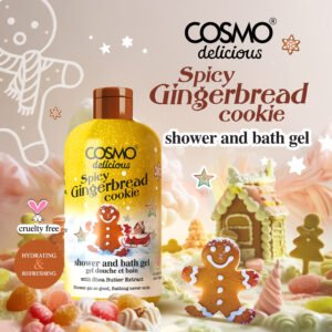 DELICIOUS BODY SHOWER & BATH GEL GINGER BREAD 500ML