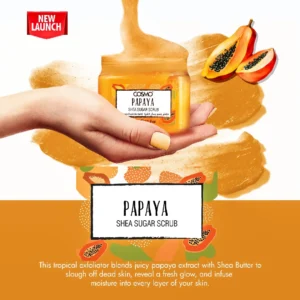 BODY SHEA SUGAR SCRUB PAPAYA 450G