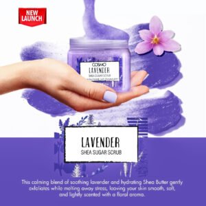 BODY SHEA SUGAR SCRUB LAVENDER 450G