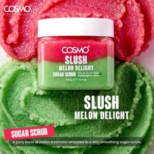 BODY SLUSH SUGAR SCRUB MELON DELIGHT 450G