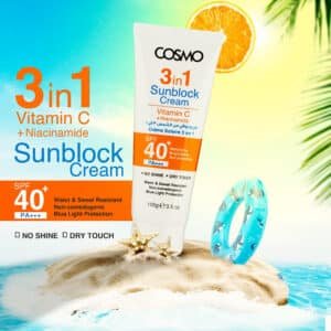 3IN1 SUNBLOCK CREAM SPF 40+ 100G
