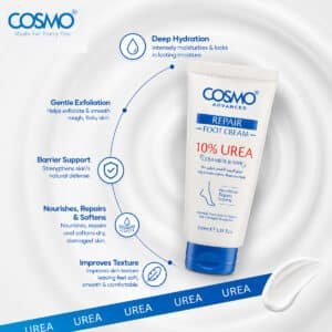 FOOT CREAM 10% UREA REPAIR 100ML ADVANCED